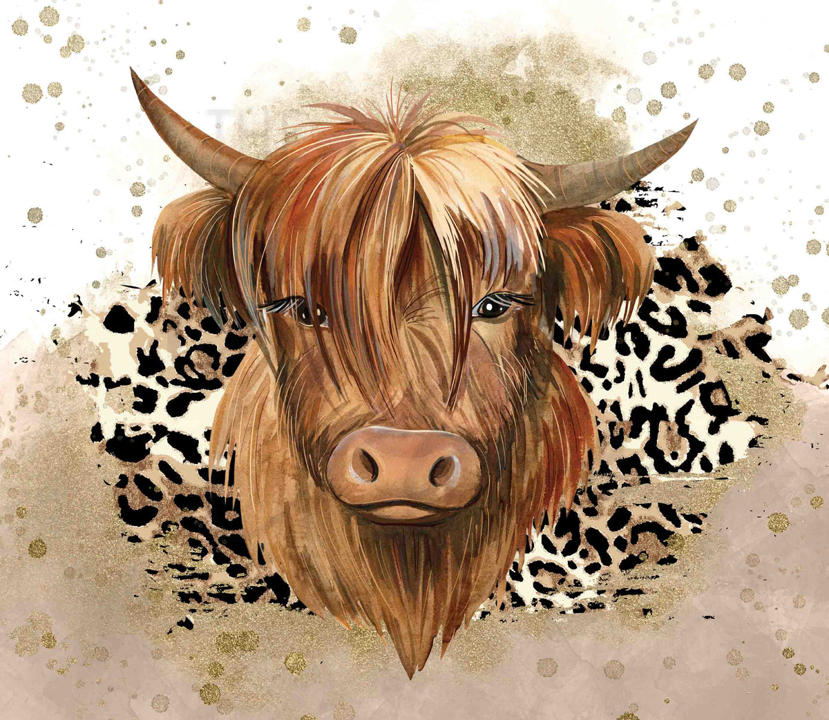 Heifer Please Cheetah Adhesive Vinyl Wrap
