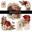 Heirloom Red Torn Pages UV DTF Decal sheets 7 Designs available