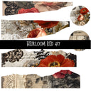 Heirloom Red Torn Pages UV DTF Decal sheets 7 Designs available