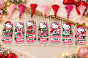 Hello Kitty Book mark UV DTF Decal sheet- set of 7 Designs
