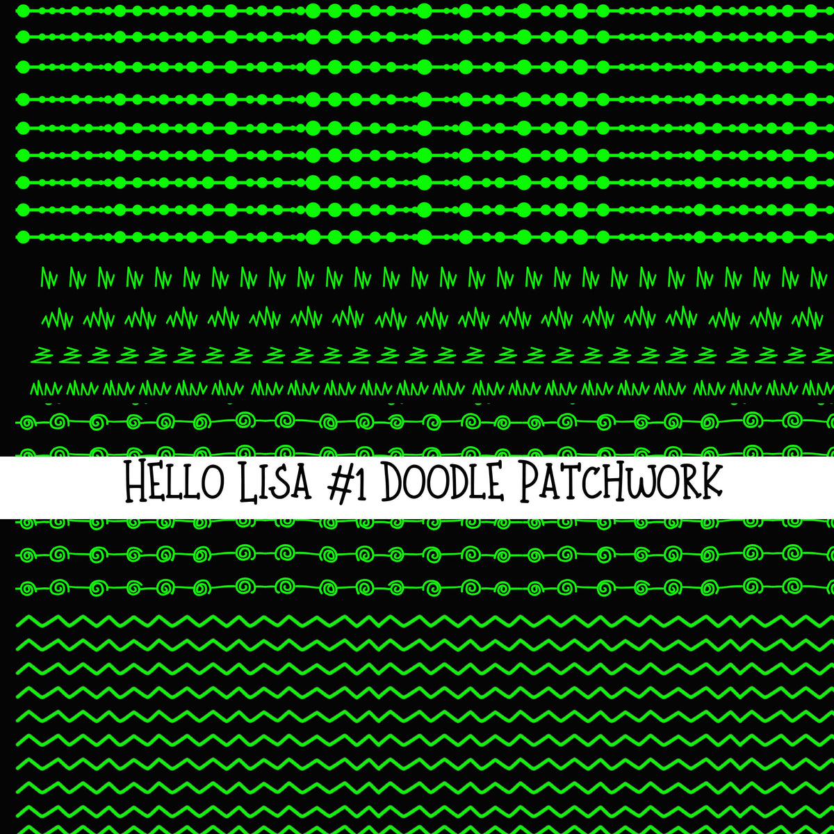 Hello Lisa Hello Lisa Doodle Patchwork Sets 2 styles available – Kraft Craze