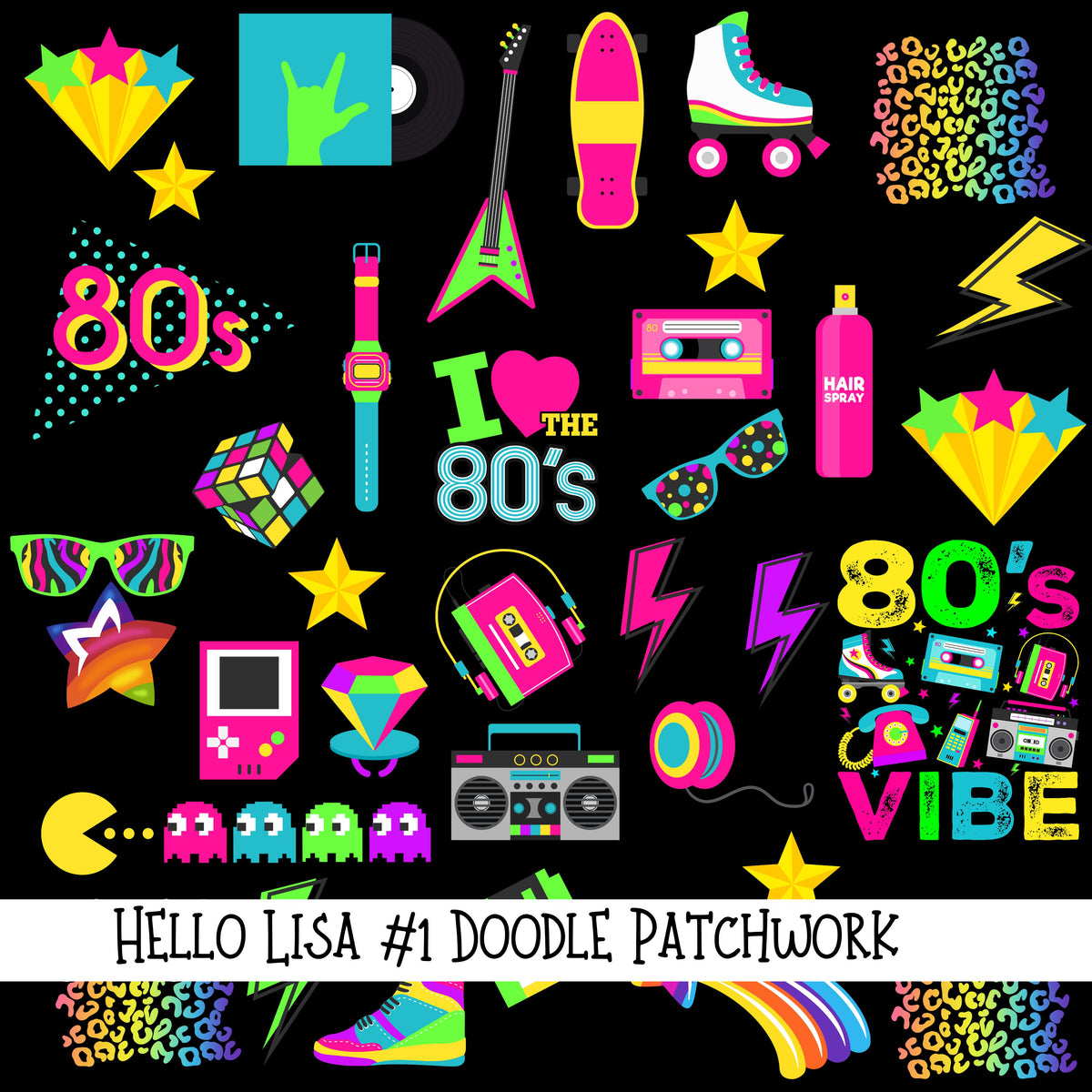 Hello Lisa Hello Lisa Doodle Patchwork Sets 2 styles available – Kraft Craze