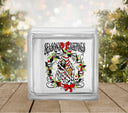 Seasons Creepings Glass Block Decal