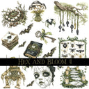 Hex and Bloom Collection Decal sheets- 8 styles