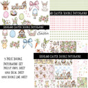 Highland Easter Doodle Patchwork Set