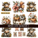 Highland Harvest UV DTF Decal Sheets 3 Designs