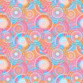 Hippie Mandala - Adhesive Vinyl