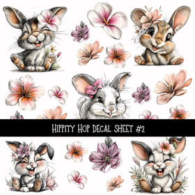 Hippity Hop UV DTF Decal sheets 2 to choose from