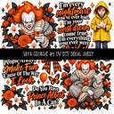 Hiya Georgie UV DTF Decal sheets 3 Designs available