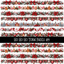 Ho Ho Ho Torn Pages UV DTF Decal sheets 11 Designs available