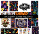Hocus Pocus Doodle Patchwork Set