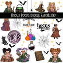 Hocus Pocus Doodle Patchwork Set