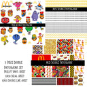 McD's Doodle Patchwork Set