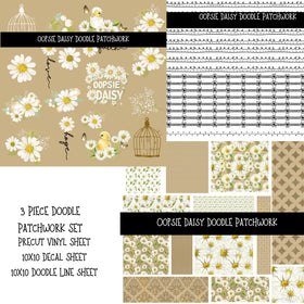 Oopsie Daisy Doodle Patchwork Set