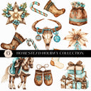 Homestead Holiday Collection UV DTF Decal Sheets- 6 Designs