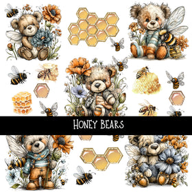 Honey Bears UV Decal sheet
