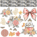 Honey Bee UV DTF Decal Sheets- 2 Design Options