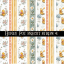 Honey Pot precut strips 12x12 vinyl sheet