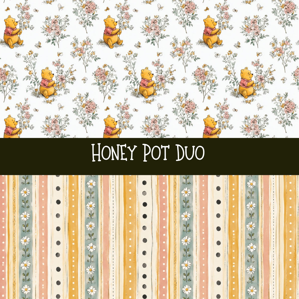Honey Pot precut Duo 12x12 vinyl sheet