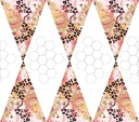 Honeycomb Diamond 20oz Straight Template SVG