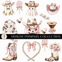 Howdy Pumpkin Collection UV DTF Decal Sheets- 5 Designs