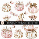 Howdy Pumpkin Collection UV DTF Decal Sheets- 5 Designs
