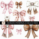 Howdy Pumpkin Collection UV DTF Decal Sheets- 5 Designs
