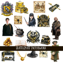 Hufflepuff Doodle Patchwork Set
