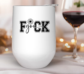 F you UV DTF Decals