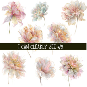 I can clearly see  UV DTF Decal sheets 2 designs