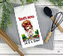 Eat it or starve DTF towel Transfer