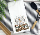 Frosty's Snowflake Cafe DTF Transfers for pillows and towels