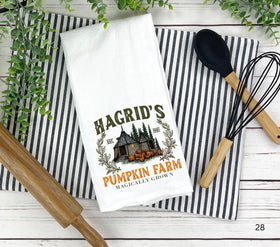 Hagrid's Pumpkin Farm DTF towel Transfer