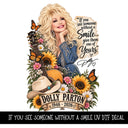 If you see someone without a smile UV DTF Decal