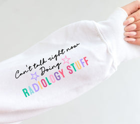 Radiology Tech DTF Transfers 2pc set