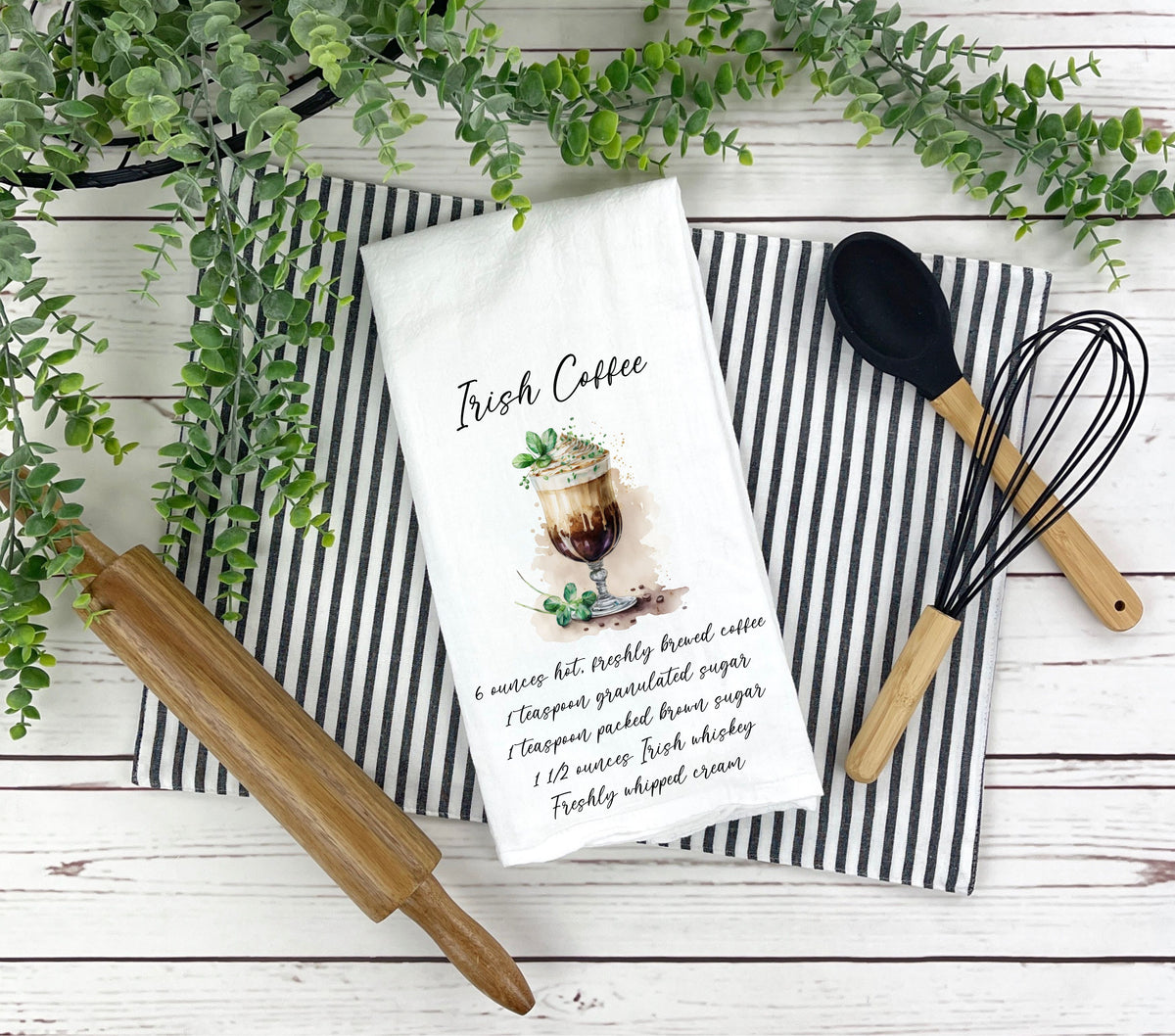 Cocktail Recipe DTF towel Transfer 5 inches wide- 20 Designs