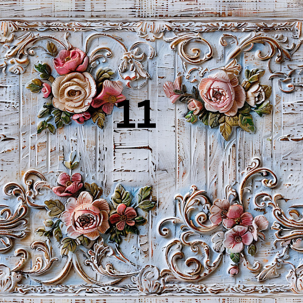 It's so Shabby Collection 12x12 Vinyl Sheets- 12 Designs Available