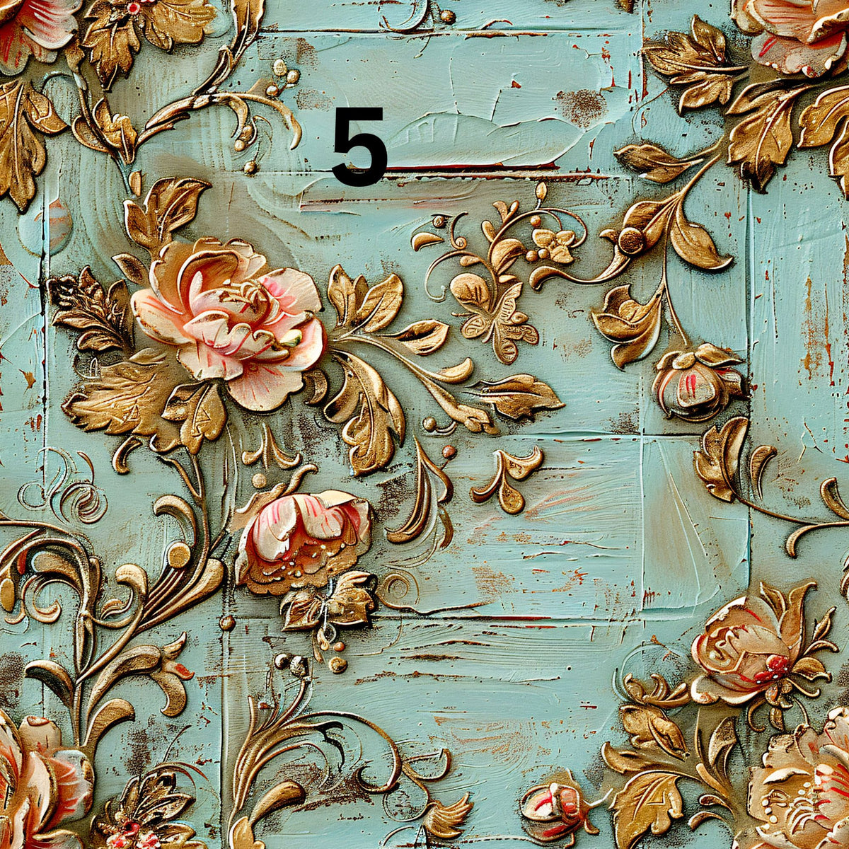 It's so Shabby Collection 12x12 Vinyl Sheets- 12 Designs Available