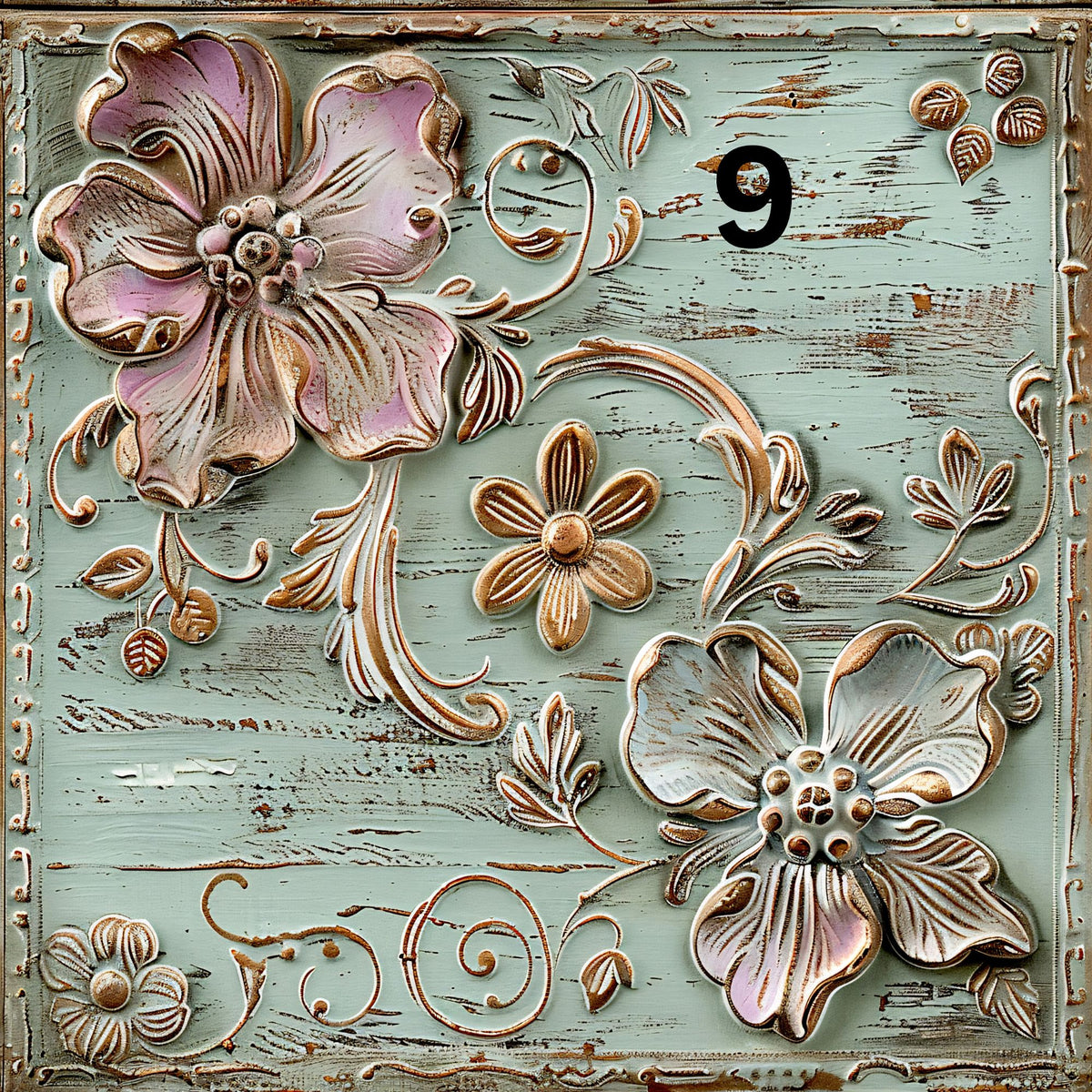 It's so Shabby Collection 12x12 Vinyl Sheets- 12 Designs Available