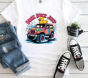 Duck Duck Jeep Flower DTF Transfers