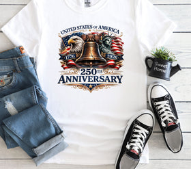 250th Anniversary DTF Transfers