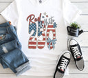 Red, White & 250 DTF Transfers