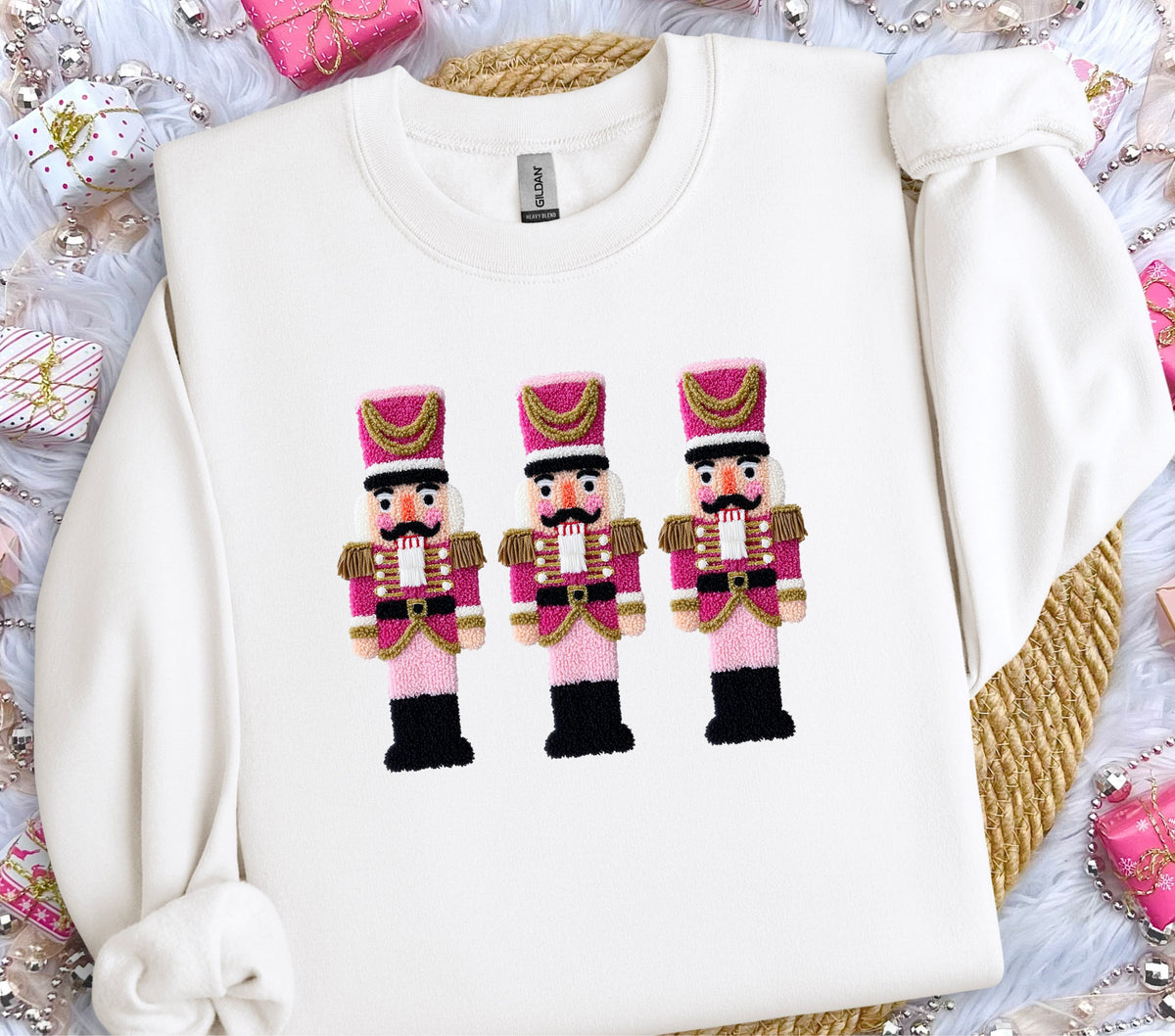 Nutcrackers Faux Yarn DTF Transfers