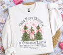 Tree Tops Glisten & children listen like never DTF Transfers