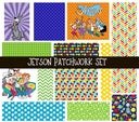 Jetsons Doodle Patchwork Set
