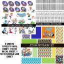 Jetsons Doodle Patchwork Set