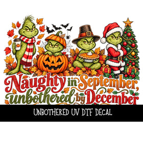 Unbothered UV DTF Decal