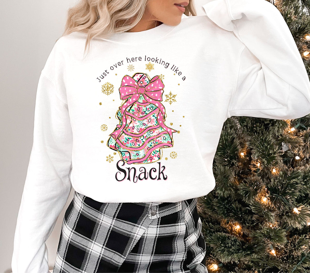 Just over here looking like a snack DTF Transfers