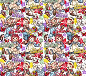 Raggedy Ann 12x12 Vinyl sheet