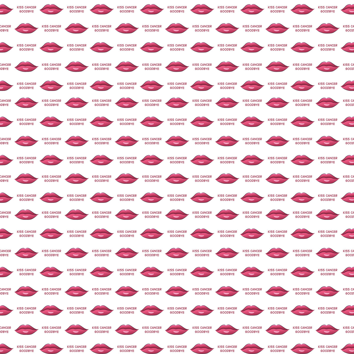 Kiss Cancer Goodbye - Adhesive Vinyl
